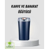 Nevamel® Kahve ve Baharat Öğütücü Otomatik Mekanizmalı Dayanıklı Çelik