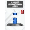 Nevamel Kamp Lambası Güneş Enerjili Led Lamba Işıldak Şarjlı Powerbank Özellikli