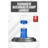 Nevamel Kamp Lambası Güneş Enerjili Led Lamba Işıldak Şarjlı Powerbank Özellikli