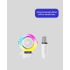 Nevamel® Karaoke Özellikli Astronot Bluetooth Hoparlör Kablosuz Mikrofonlu