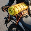 Nevamel® Kask Esnek Motosiklet Kask ve Bagaj Filesi – Kask Sabitleyici Plastik Kancalı Taşıma Ağı 35x35 cm (1431)