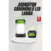 Nevamel® Katlanabilir Kamp Lambası Akordiyon Lamba Şarjlı 3 Kademeli Solar