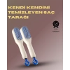 Nevamel® Kendini Temizleyen Masajlı Saç Tarağı – Anti-statik Ergonomik Tasarım