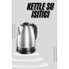 Nevamel Kettle C F Tipi 220-240V Paslanmaz Çelik Elektrik Kablolu Otomatik Kapanma