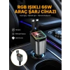 Nevamel® Kia Seat Mazda Mitsubishi Araçlar için Çok Fonksiyonlu Araç Şarj Adaptörü Yeni Nesil