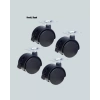 Nevamel® Kilitli 4 cm Tekerlek Ayak 4’lü Set Zemin Koruyucu