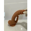 Nevamel® Kılitoris Uyarımlı Çift Katmanlı Premium Dildo