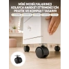 Nevamel® Kilitsiz 4 cm Mobilya Ayağı Tek Adet Pratik ve Dayanıklı