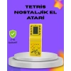 Nevamel® Klasik Tetris Oyunu El Konsolu – Taşınabilir Pil ile Çalışan Retro El Aterisi
