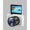 Nevamel® Kompakt Dijital Fotoğraf Makinesi Beyaz 18X Dijital Zoom Destekli