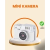 Nevamel® Kompakt Mini Kamera Retro Tasarım 128GB Hafıza 1080P Video