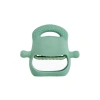 Nevamel Koyu Yeşil Bebek Silikon Diş Kaşıyıcı