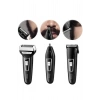 Nevamel Kulak Burun Kıl Kesme Ense Yanak Tıraş Seti 3 Başlıklı Profesyonel