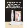 Nevamel Kulak Burun ve Yüz Epilasyon Aleti ve Yüz Masaj Aleti İkili Cilt Bakım Seti