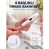 Nevamel® Kurutma Özellikli Manikür Pedikür Cihazı Şarj Edilebilir