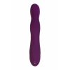 Nevamel® Leroina Octar Çift Motorlu Rabbit Vibratör – G Noktası Ve Klitoral Uyarıcı, Silikon, Mor, 24,5 Cm