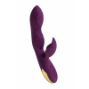 Nevamel® Leroina Octar Çift Motorlu Rabbit Vibratör – G Noktası Ve Klitoral Uyarıcı, Silikon, Mor, 24,5 Cm