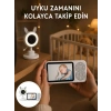 Nevamel® LCD Ekranlı Bebek İzleme Kamerası Ninnili Gece Görüşlü Güvenlik Sistemi Yeni Nesil