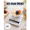 Nevamel® LCD Ekranlı Yüksek Hassasiyetli Dijital Mutfak Terazisi Yeni Nesil