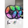 Nevamel Led Işık 5 Metre Şerit Led RGB Işıklı