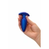 Nevamel® L’eroina App Closs Uygulama Ve Kumandadan Kontrollü Anal Vibratör, Silikon, Mavi, 10.5 Cm