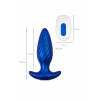 Nevamel® L’eroina App Closs Uygulama Ve Kumandadan Kontrollü Anal Vibratör, Silikon, Mavi, 10.5 Cm