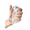 Nevamel® Lingam Masturbator Indira, Tpe, Şeffaf, 14 Cm