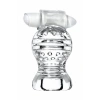 Nevamel® Lingam Masturbator ,Shakti, Tpe, Şeffaf, 9 Cm