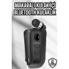 Nevamel Makaralı Bluetooth Kulaklık Kulak İçi Android iOS Uyumlu Titreşimli