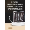Nevamel® Manikür Pedikür Seti İkili Set El ve Ayak Bakımı Nasır Temizleme Protez Tırnak Çıkarma