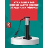 Nevamel® Manuel Ayak Pompası Extra Güçlü Lastik Şişirme Pompası