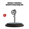 Nevamel® Masaj Uçlu Yüksek Basınçlı Duş Başlığı Spa Etkili