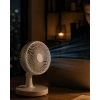 Nevamel® Masaüstü Mini Fan Sessiz Çalışan 2 Hızlı Otomatik Salınımlı Fan