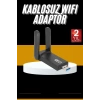 Nevamel Mbps Wifi Alıcı Kablosuz Wifi Adaptörü Çift Band Çift Antenli