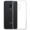 Nevamel Meizu 16 Plus Kamera Korumalı Ultra Koruma Silikon Kılıf-(5775)