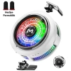 Nevamel® Memo CX20 iOS Android Soğutucu 20W Manyetik RGB Telefon Soğutucu –Anında Hızlı SoğutmaSessiz Fan Soğutma-(5775)