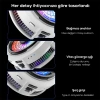 Nevamel® Memo CX20 iOS Android Soğutucu 20W Manyetik RGB Telefon Soğutucu –Anında Hızlı SoğutmaSessiz Fan Soğutma-(5775)