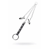 Nevamel® Metal Penis Halkalı Meme Kelepçeleri, Gümüş, 60 Cm