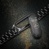Nevamel Mijobs Xiaomi Mi Band 4 Akıllı Saat 3 Bakla Çelik Kayış Kordon-(5775)
