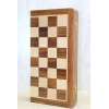 Nevamel Mıknatıs Taşlı Ahşap Katlanabilir Kutulu Satranç Oyunu 40 Cm