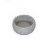 Nevamel Mikopet Organik Seramik Mama Kabı Gri