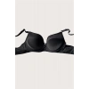 Nevamel® Mikro Kumaş Push Up Dolgulu Balenli Günlük Tek Destekli Sütyen