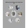Nevamel Mini Elektrikli Isıtıcı – 2000W Güç Fanlı Isıtma 3 Isı Modu