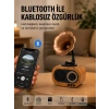 Nevamel® Mini Nostaljik Bluetooth Hoparlör FM Radyo 8 Saat Batarya Yeni Nesil