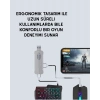 Nevamel® Mobil Oyunlar için Klavye Mouse ve Dönüştürücü Seti
