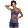 Nevamel® Mor Mi Emay 5034 Fantazi Büstiyer Atlet Korse (Kod:5034)