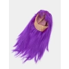 Nevamel Mor Renk Düz Kesim Peruk
