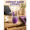 Nevamel® Mor Tırnak Bakım Seti Cımbız Makas Törpü ve Tırnak Makası