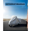 Nevamel® Motosiklet Brandası Dört Mevsim Su ve Toz Geçirmez Koruma