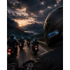 Nevamel® Motosiklet Kaskı İçin Bluetooth Kulaklık Hands Free Çağrı Özellikli